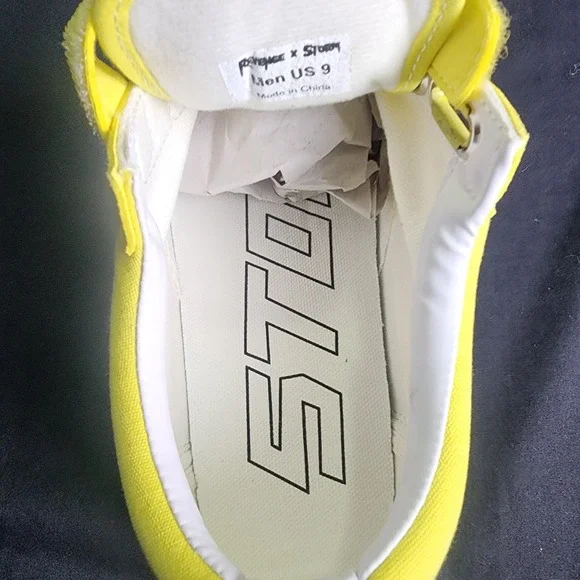 Revenge Of The Storm Size 9 Men Shoes‎ Yellow
